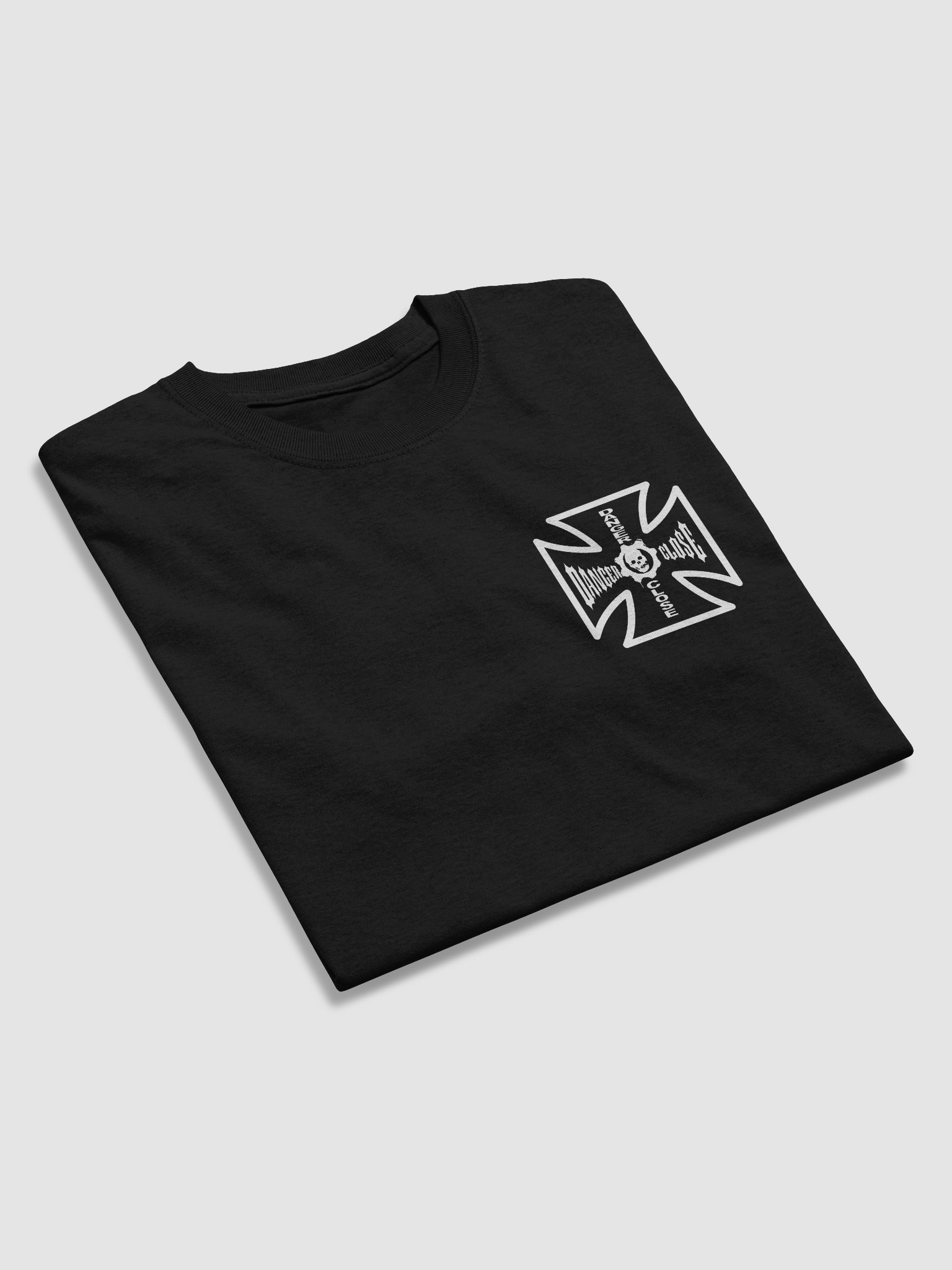 DANGER CLOSE IRON CROSS T-SHIRT (BLACK) product image (4)