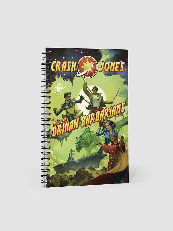 Crash Jones and the Drinax Barbarians Notebook product image (1)
