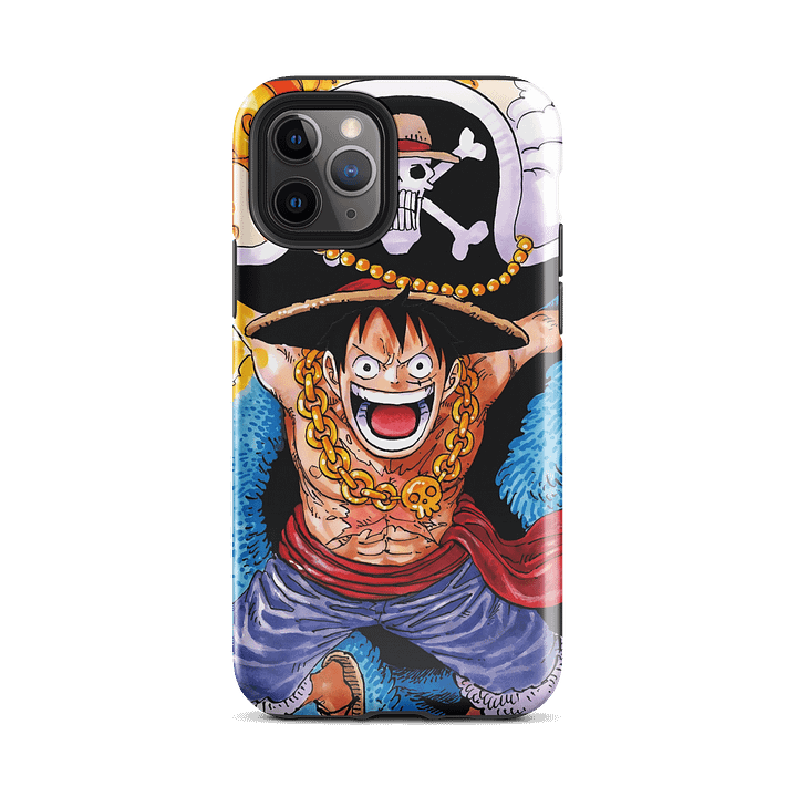 Luffy colored manga iPhone® Tough Case product image (25)