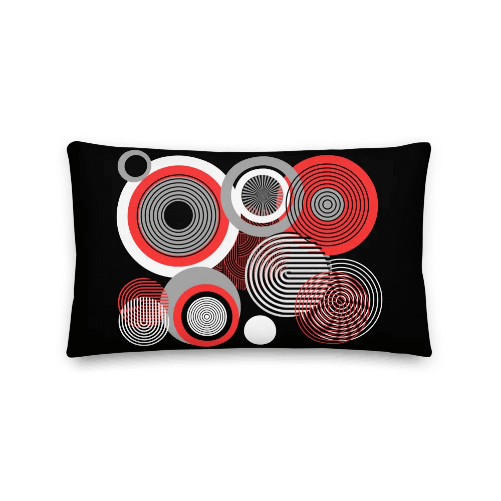 Ethereal Circles Premium Pillow product image (2)
