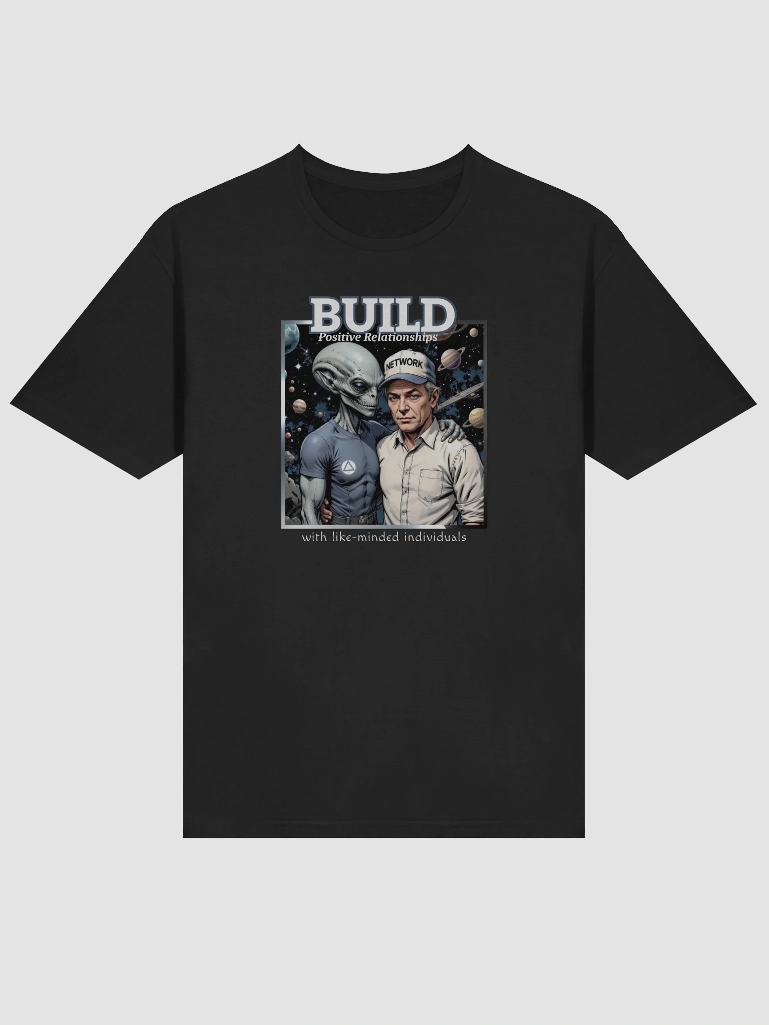 Build Positive Relationships with Like Minded Individuals | Recovery T-Shirt Inspiring Sobriety product image (5)