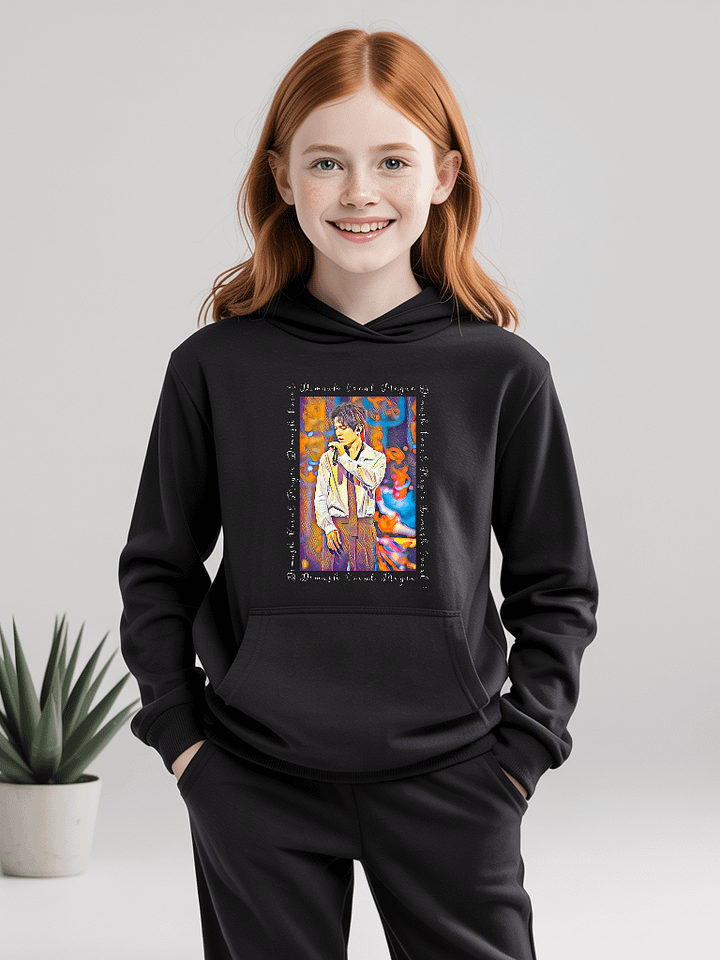 Singer From Kazakhstan Kids Gildan Unisex Hoodie product image (1)