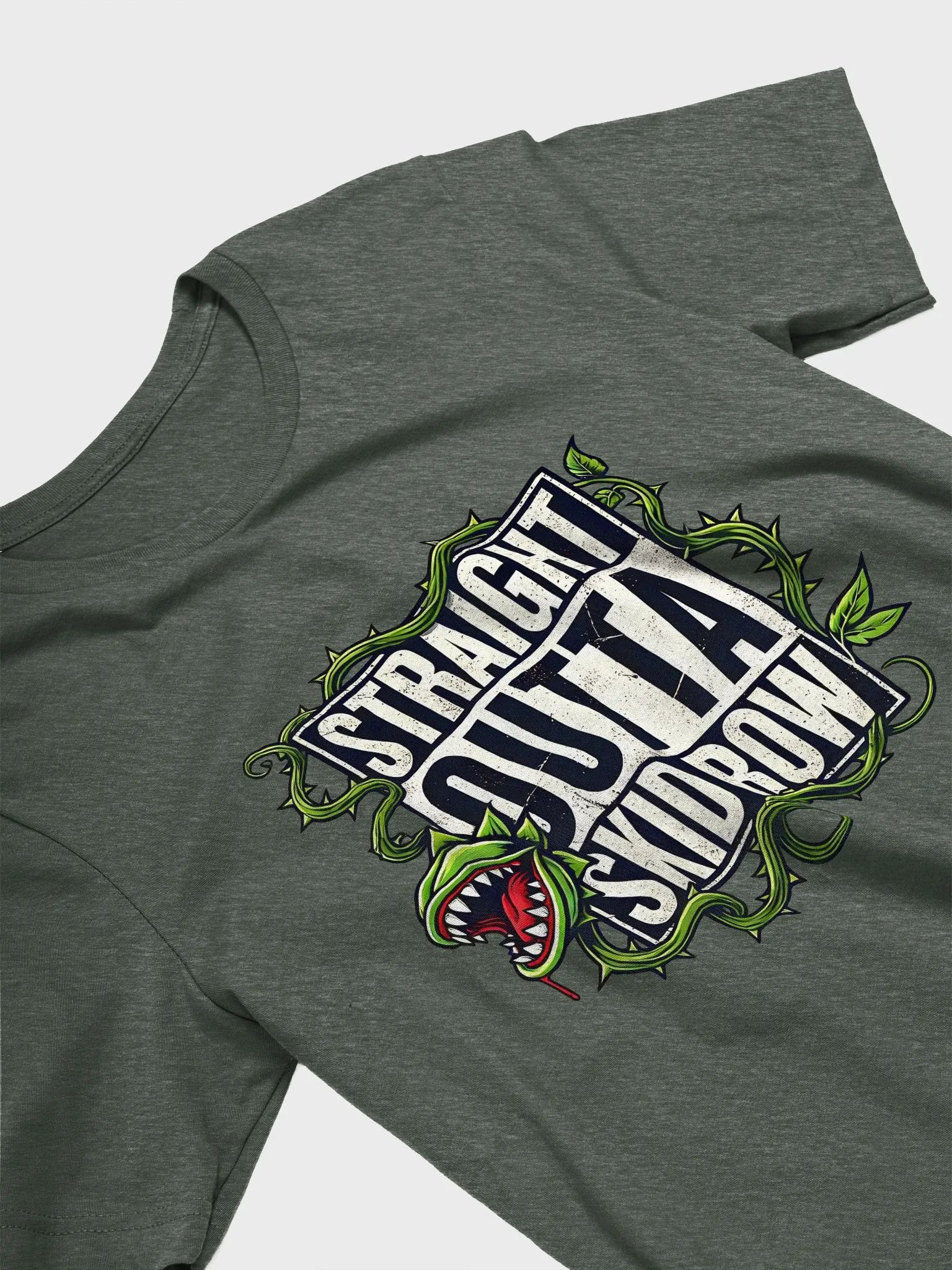 Straight Outta Skid Row Little Shop of Horrors T-Shirt – Bella Canvas Super Soft Broadway Tee product image (3)