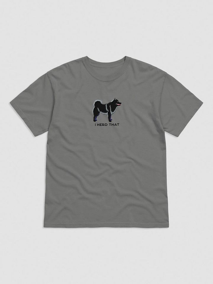 I Herd That T-Shirt(Embroidered) of a Schipperke product image (4)