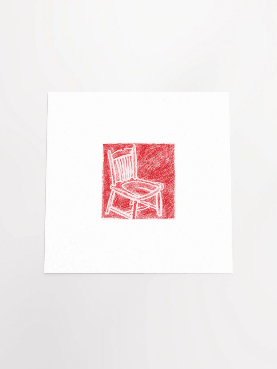 Red Chair Print product image (5)