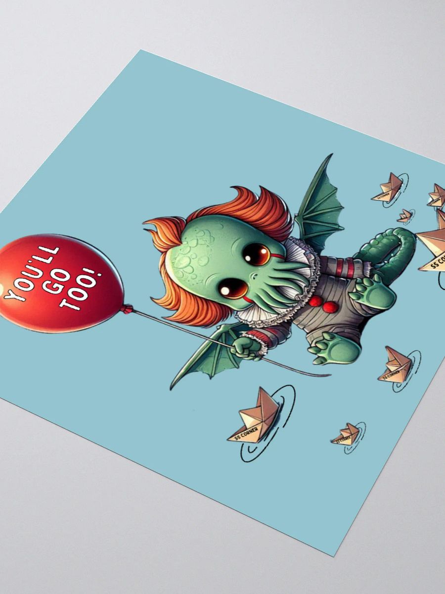 You'll Go Too! S.S. Corner Sticker product image (3)