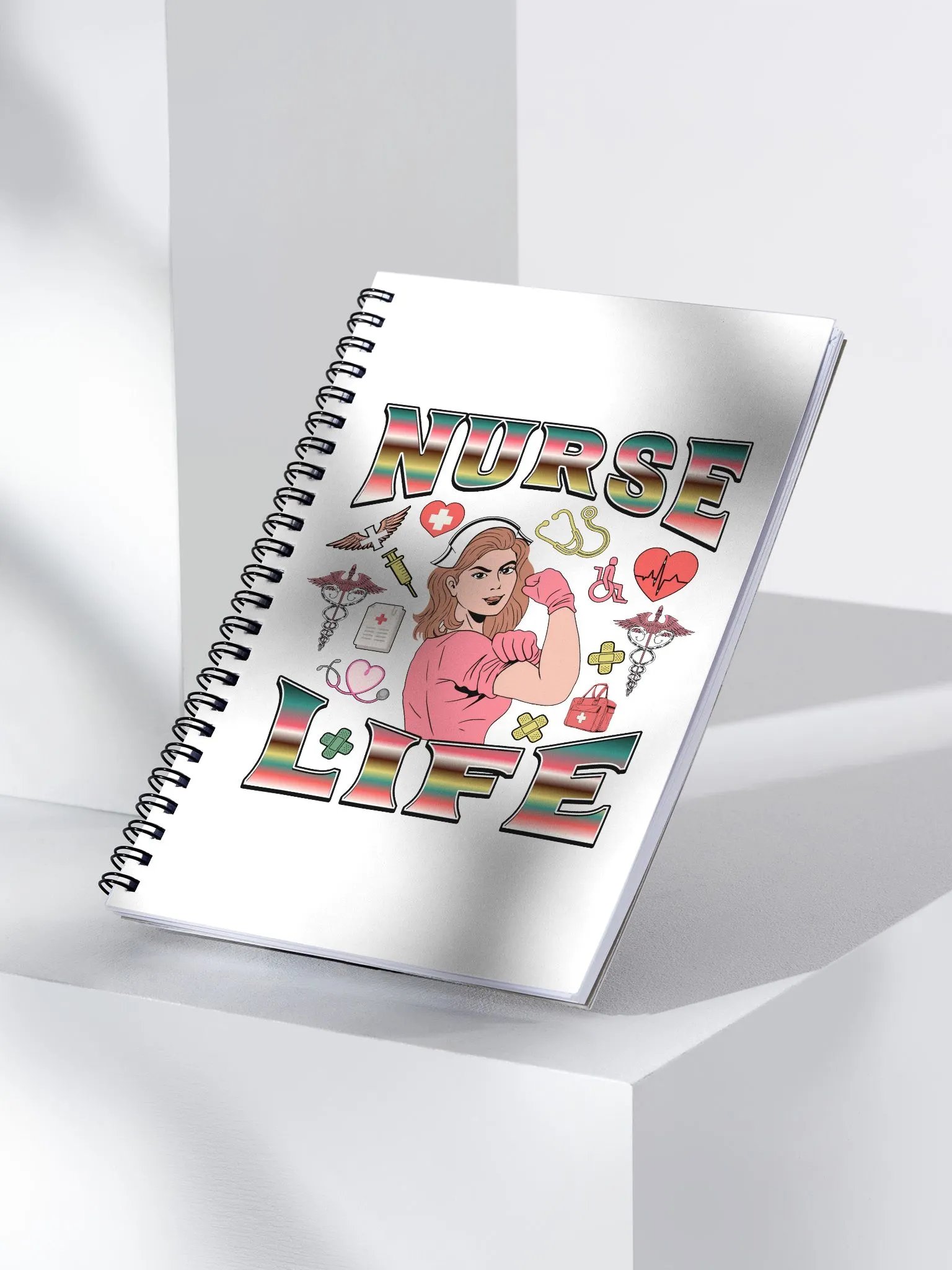Nurse Life Celebration Spiral Notebook product image (2)