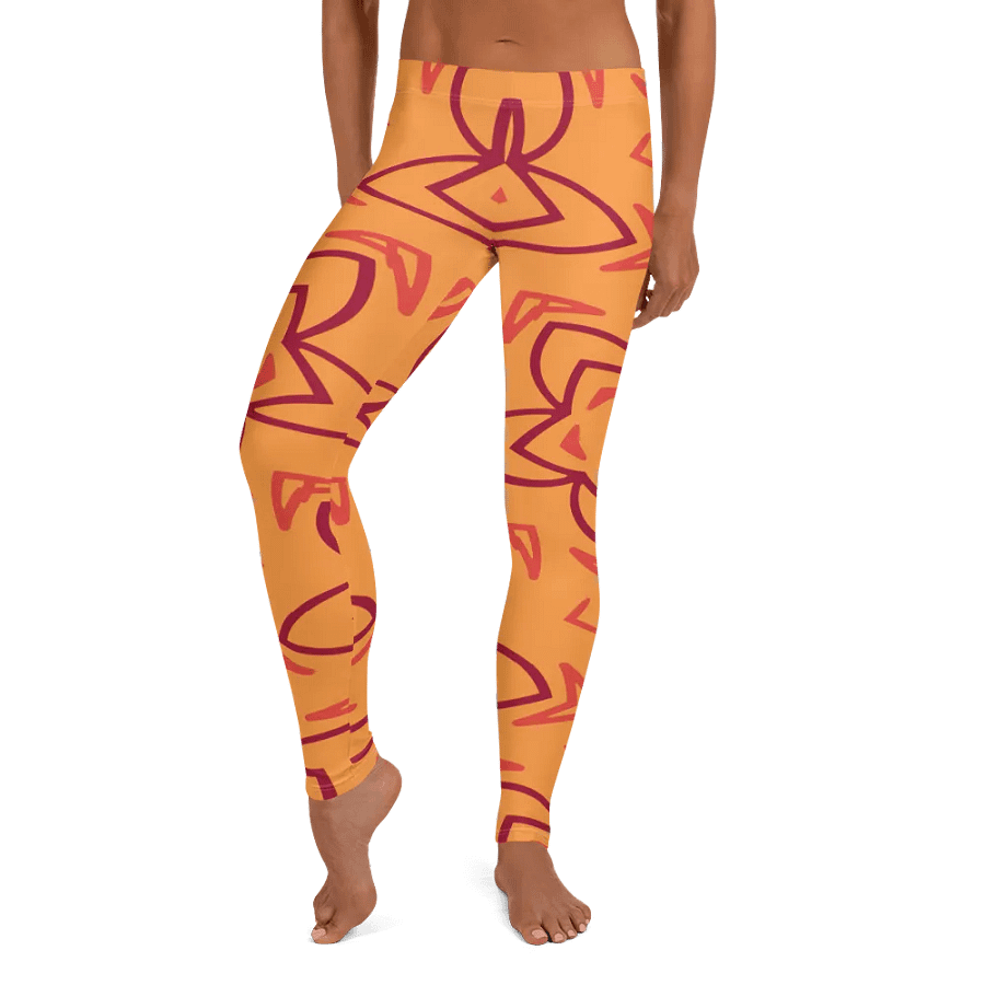 Retro Floral Fusion All-Over Leggings product image (9)