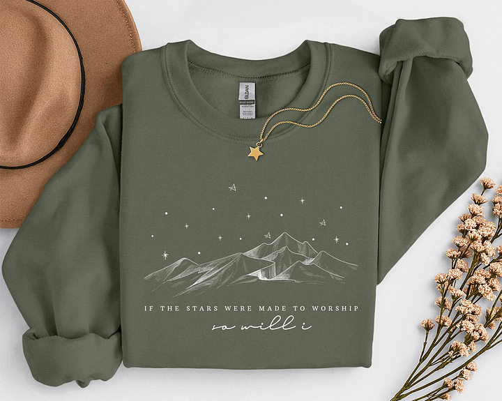 If The Stars Were Made To Worship Sweatshirt product image (7)