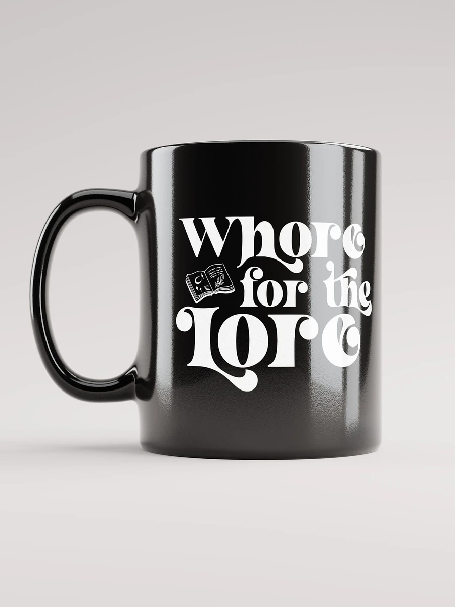 Whore for the Lore Black Mug product image (12)