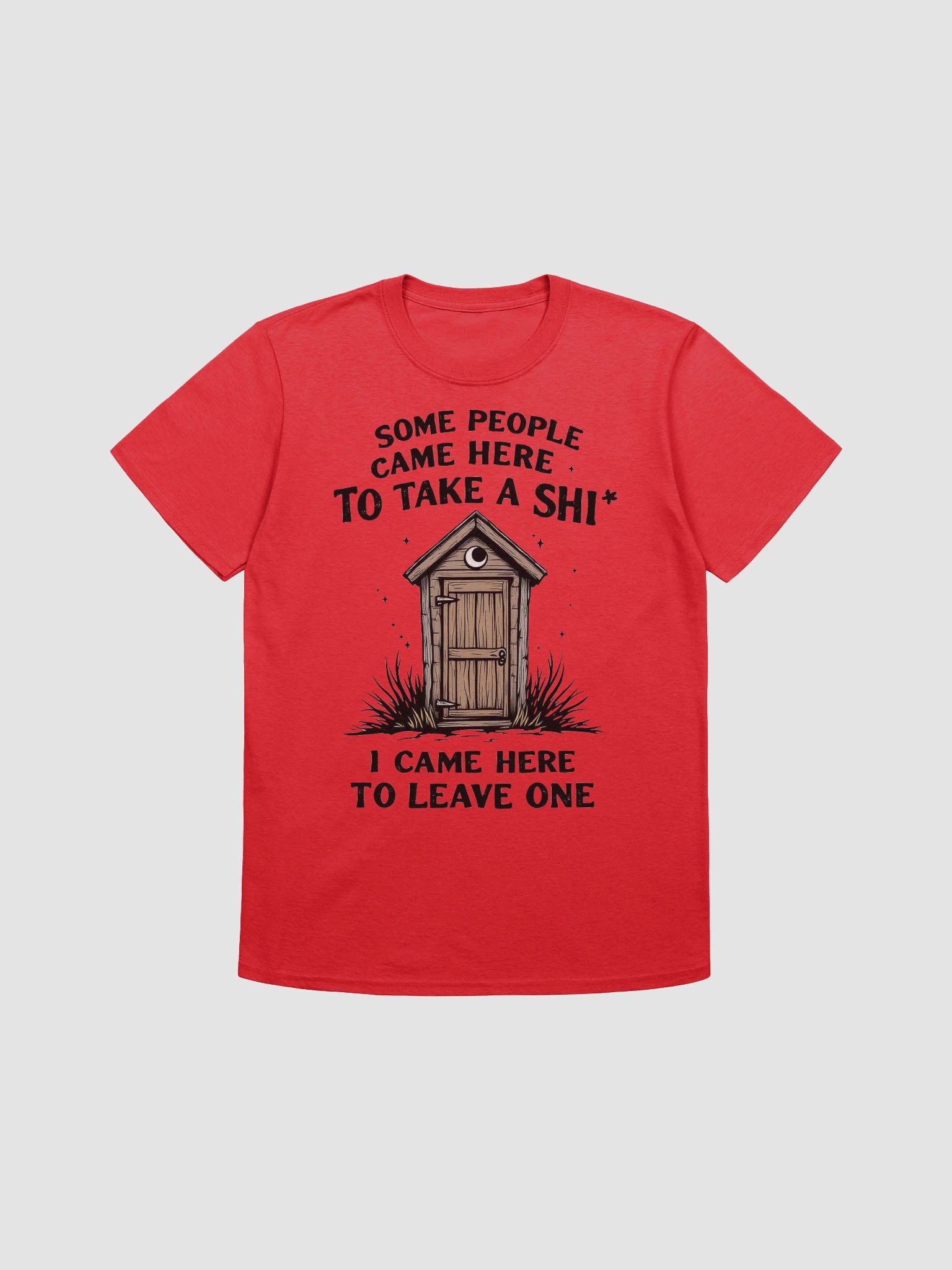Moonlit Outhouse Humor Tee product image (3)