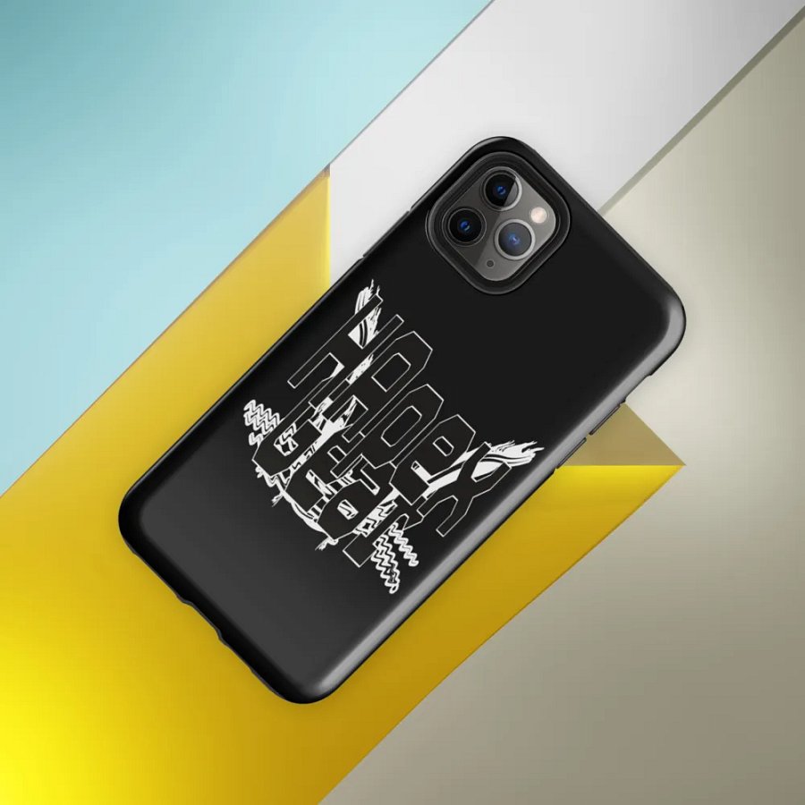 Black HApex Gear Black Logo - Black - Tough Case for iPhone® product image (8)