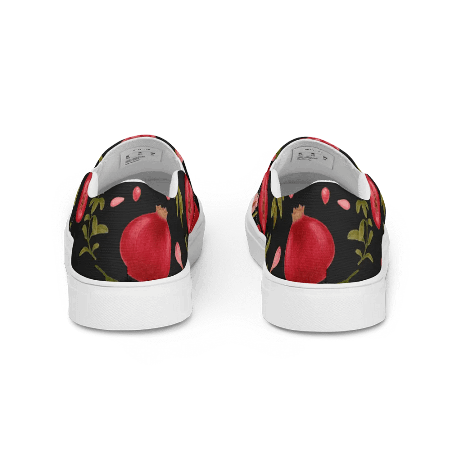 Pomegranate - Women's Slip-On Canvas Shoes product image (4)