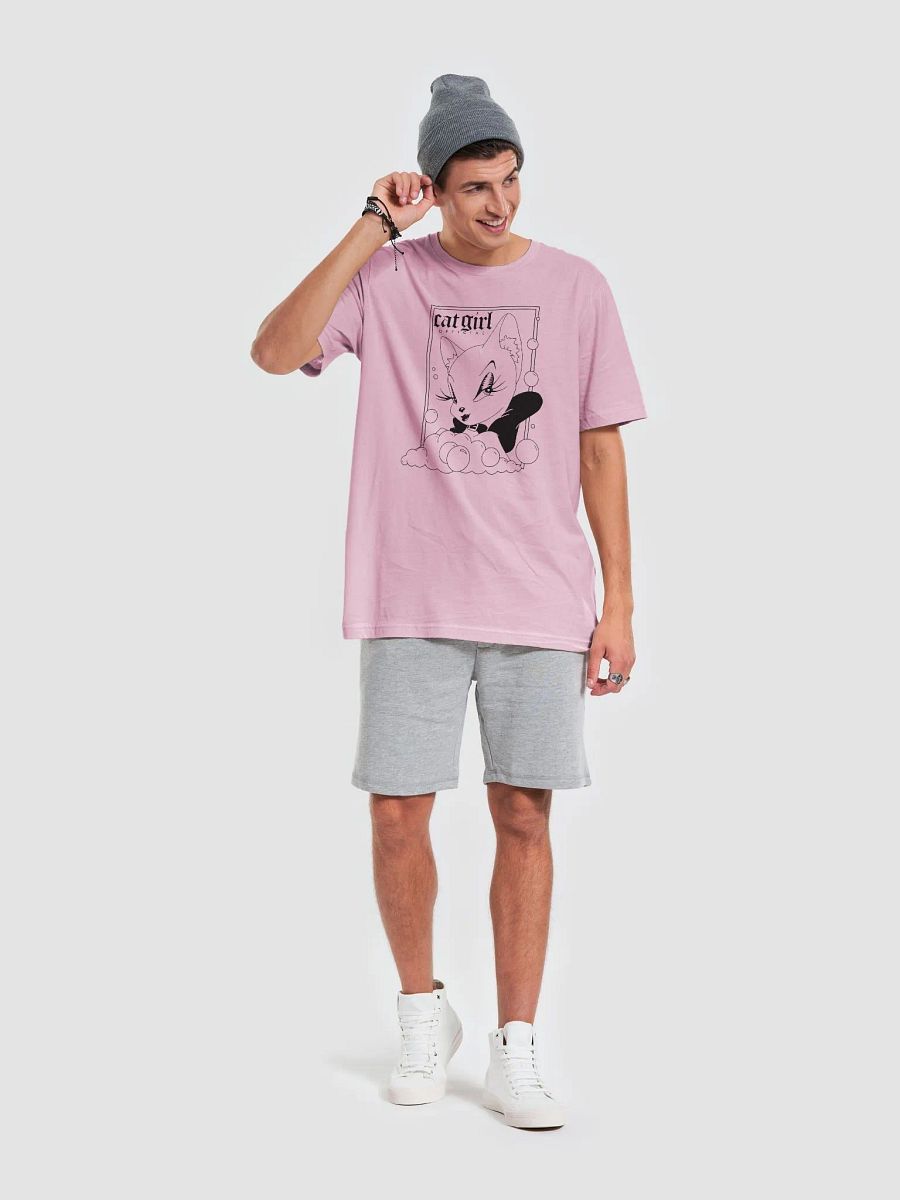 Cat Girl Bath Tee (Pink, Limited) product image (4)