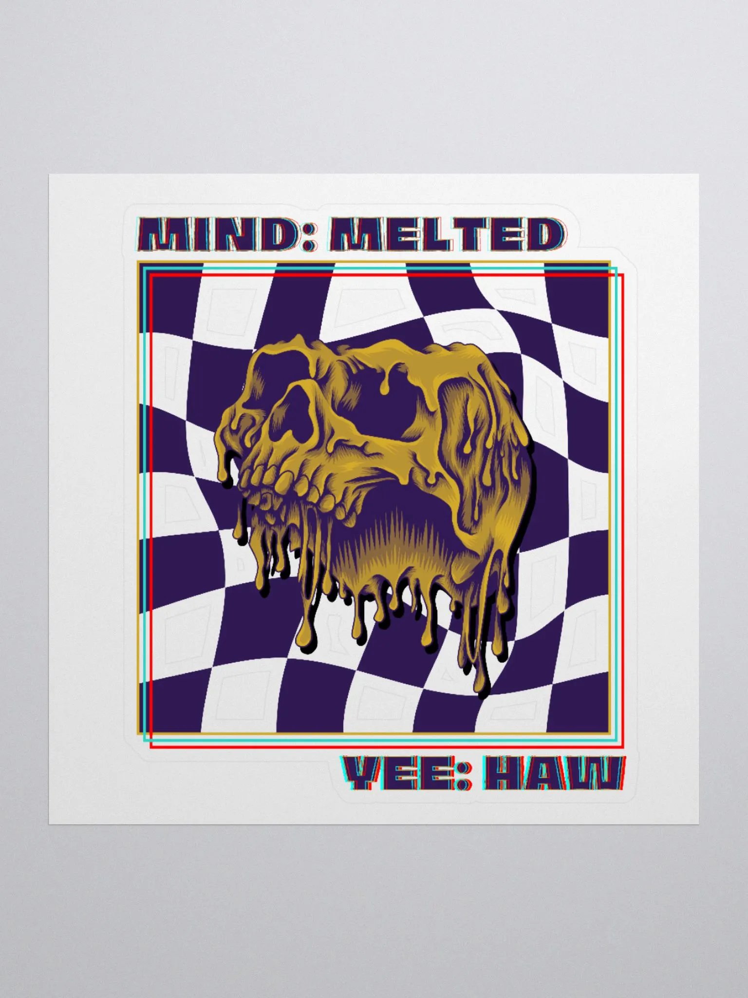 MIND MELT kiss-cut sticker product image (1)
