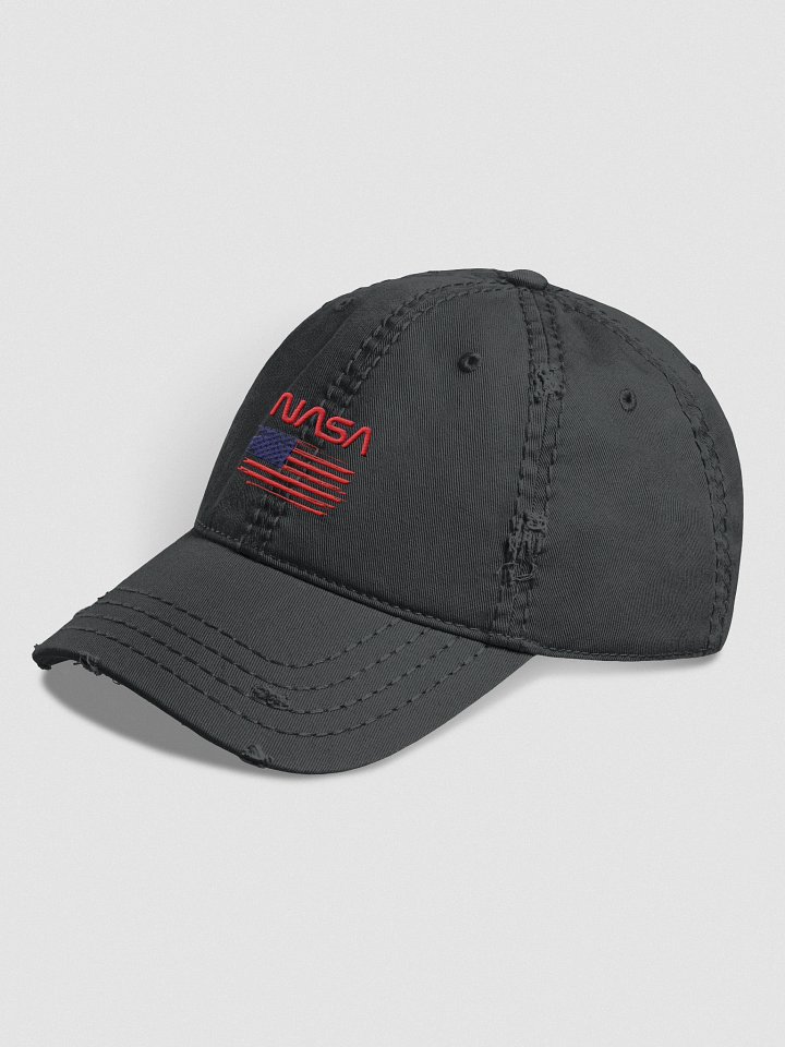 Otto Distressed Dad Hat NASA LOGO product image (2)