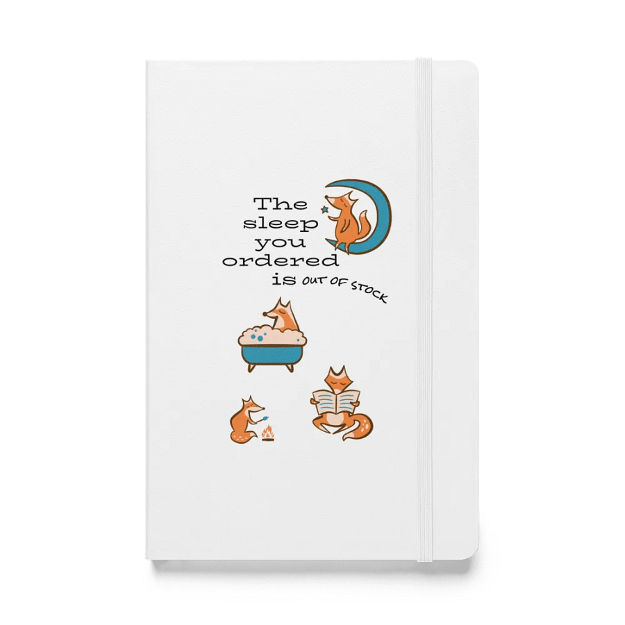 Hardcover Bound Notebook | JournalBook ( workaholic) product image (1)