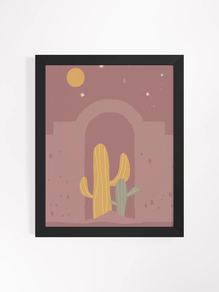 Eco-Conscious Ayous Wood Framed Poster product image (13)
