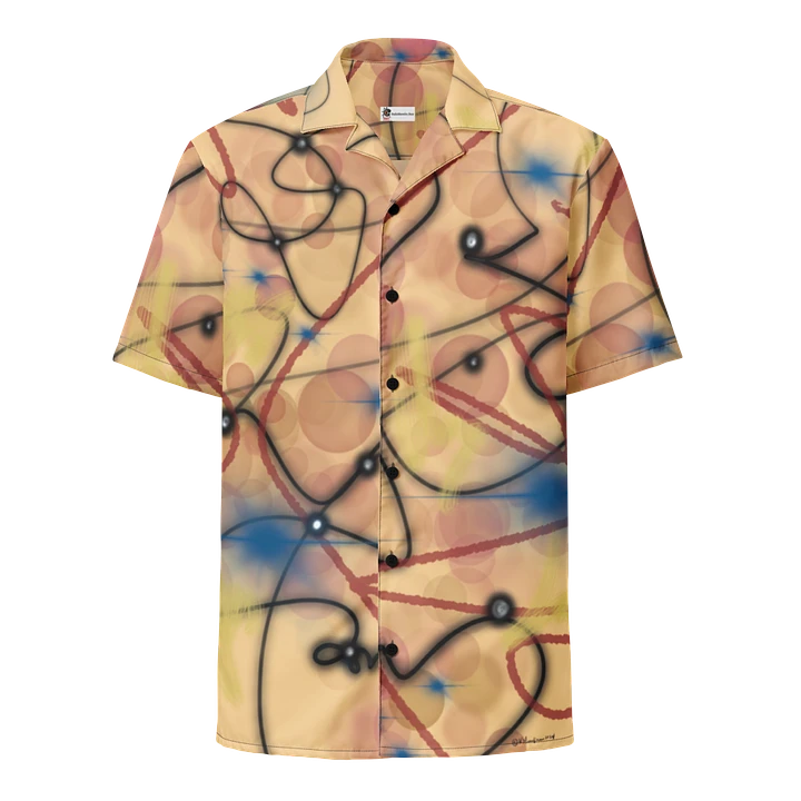 ScribbleWear 'Gold Music' Unisex Hawaiian Style Shirt product image (1)