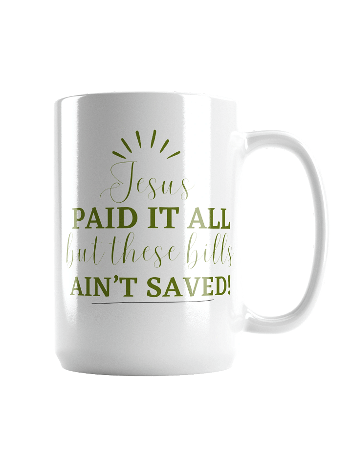 Jesus Paid it All Mug product image (1)
