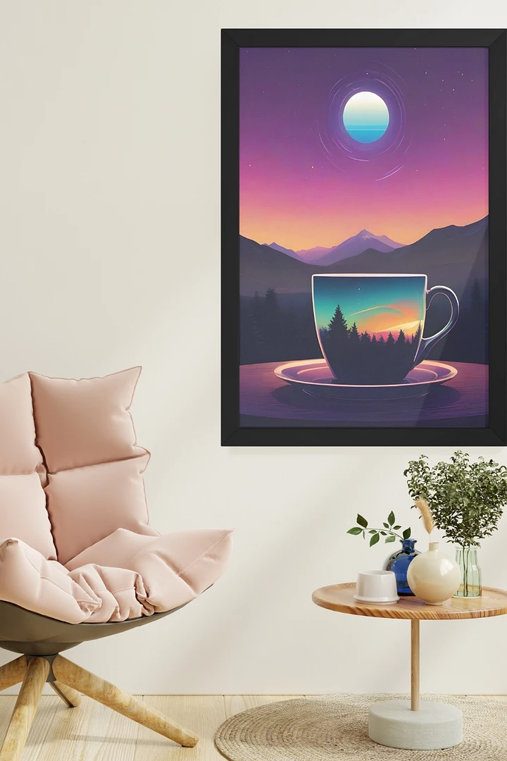 Coffee Sunset Framed Poster product image (1)