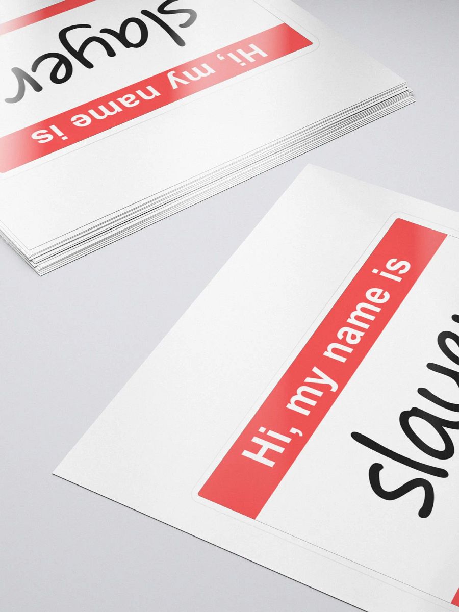 My Name is Slay Sticker product image (5)