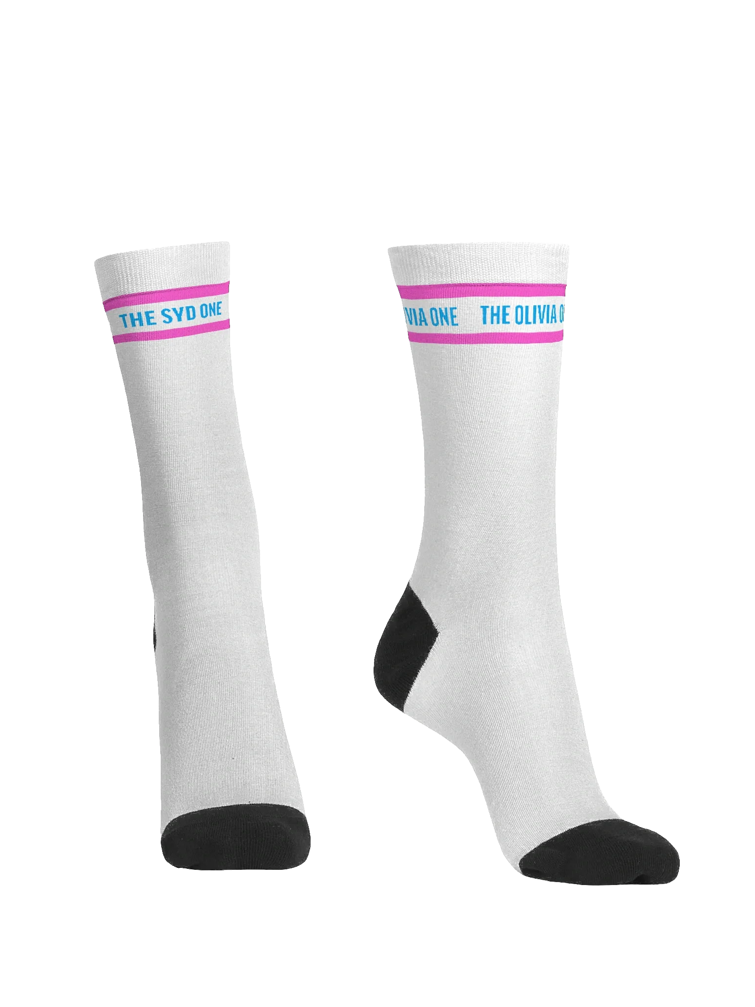 Pink Stripe Socks product image (2)