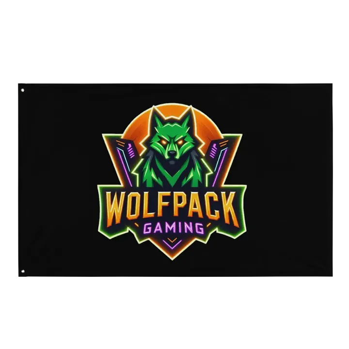 WolfPack Gaming Flag product image (1)
