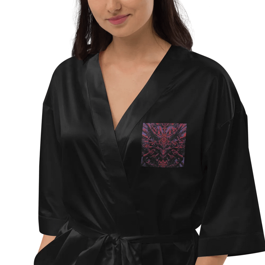 Ruinous revenge ETHEREAL DARKNESS edition satin robe product image (9)
