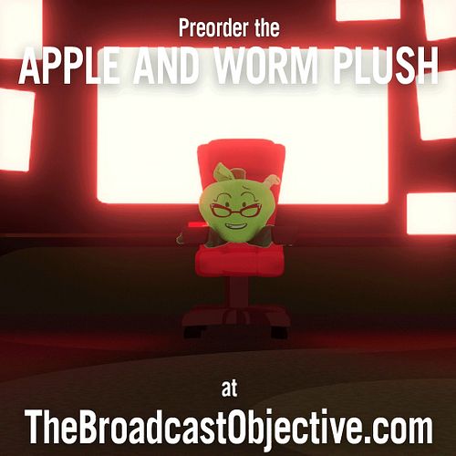 Oh no, where are they now?! Preorder the Apple and Worm plushie now before November 22nd! https://t.co/smGhyTSnJL

#objectsho...
