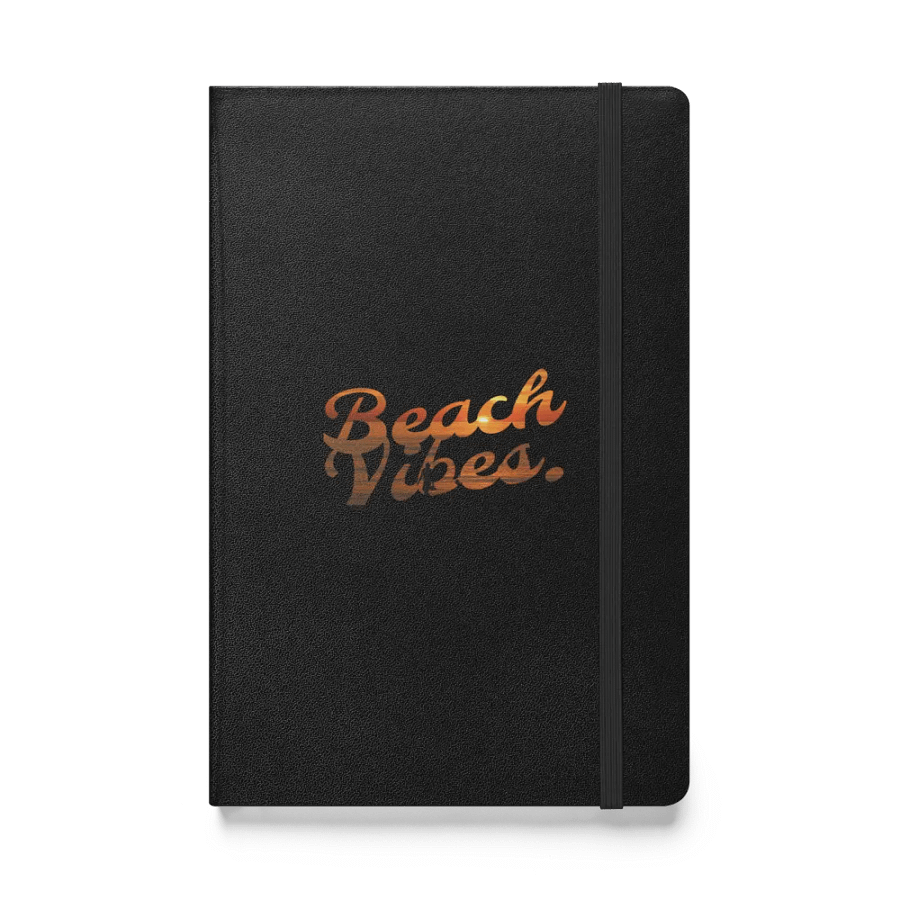 Beach Vibes Sunset Serenade Hardcover Notebook product image (1)