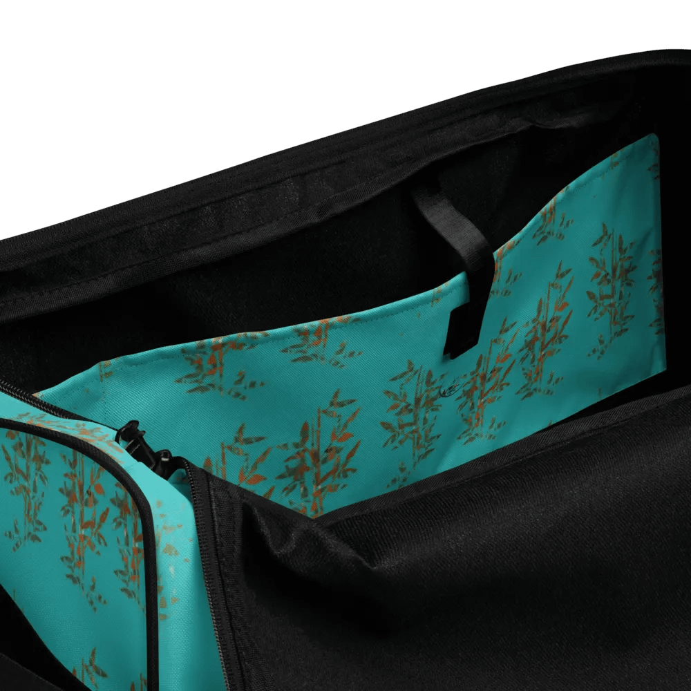 Teal Bamboo Duffel Bag product image (7)