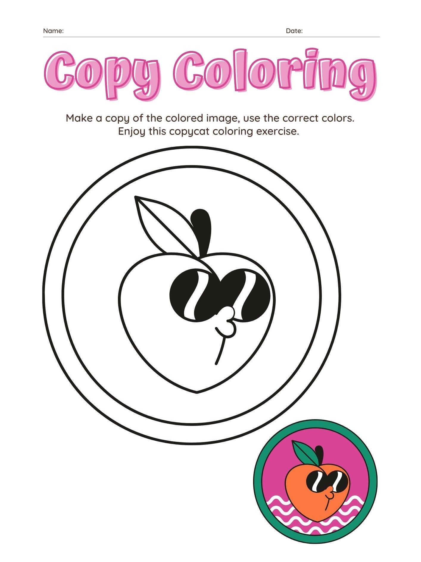 Copy-the-Color: Smart Coloring Book for Kids (Ages 3–8) product image (5)