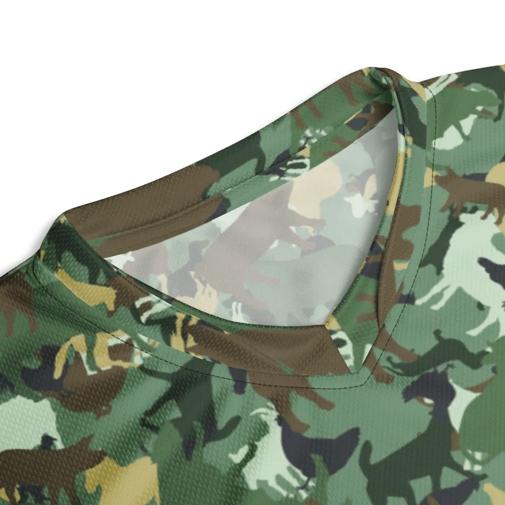 FARMOUFLAGE WOODLANDS CAMO RECYCLED UNISEX SPORTS JERSEY product image (5)