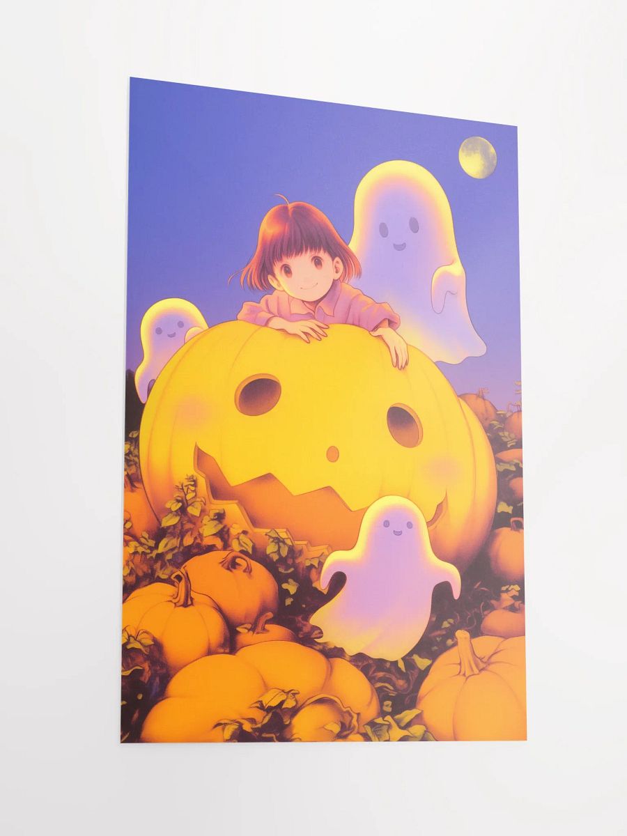 Whimsical Pumpkin Patch Poster product image (2)