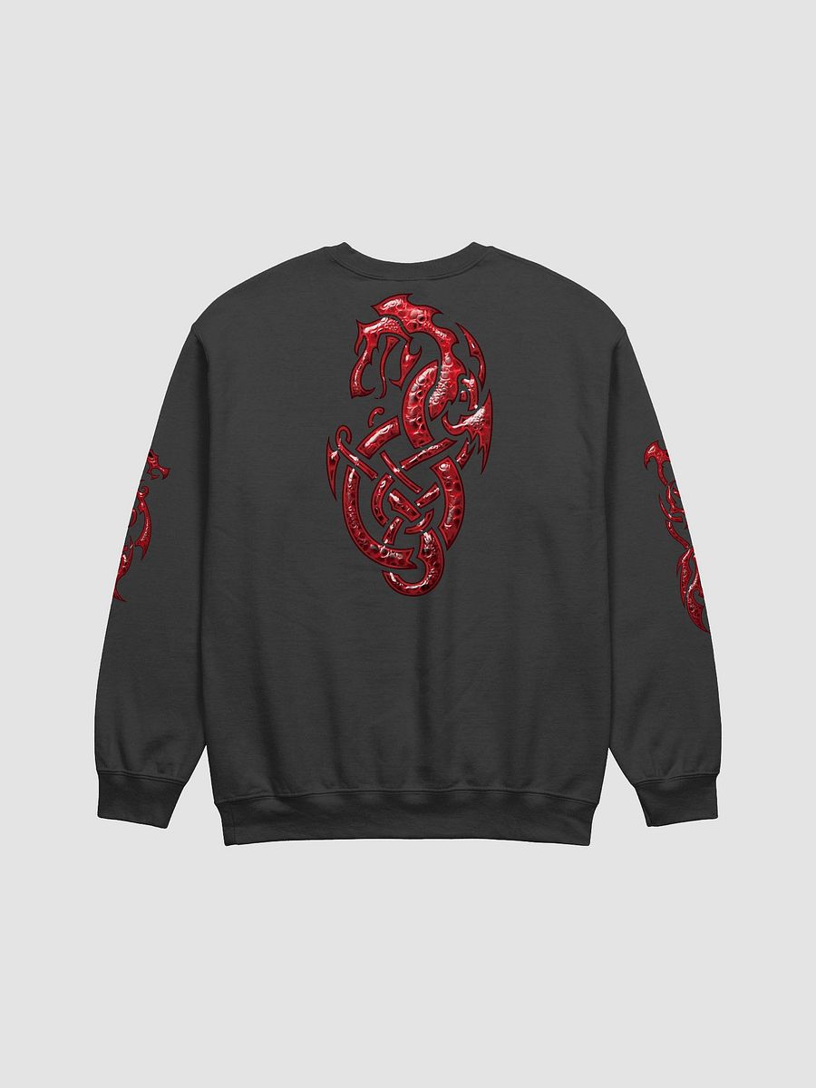 Crimson Tribal Dragon Unisex Sweatshirt product image (2)