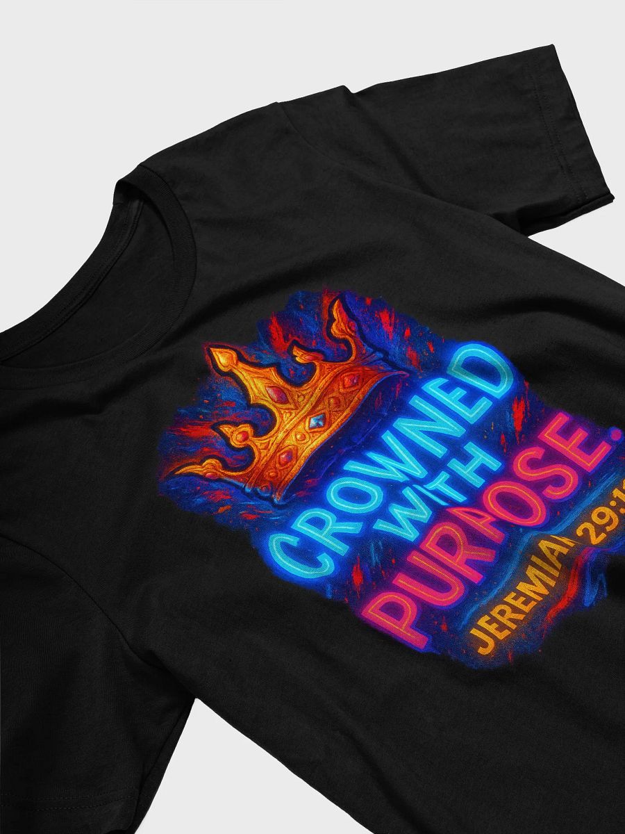 CROWNED WITH PURPOSE — Supersoft Tee (Jeremiah 29:11) product image (30)