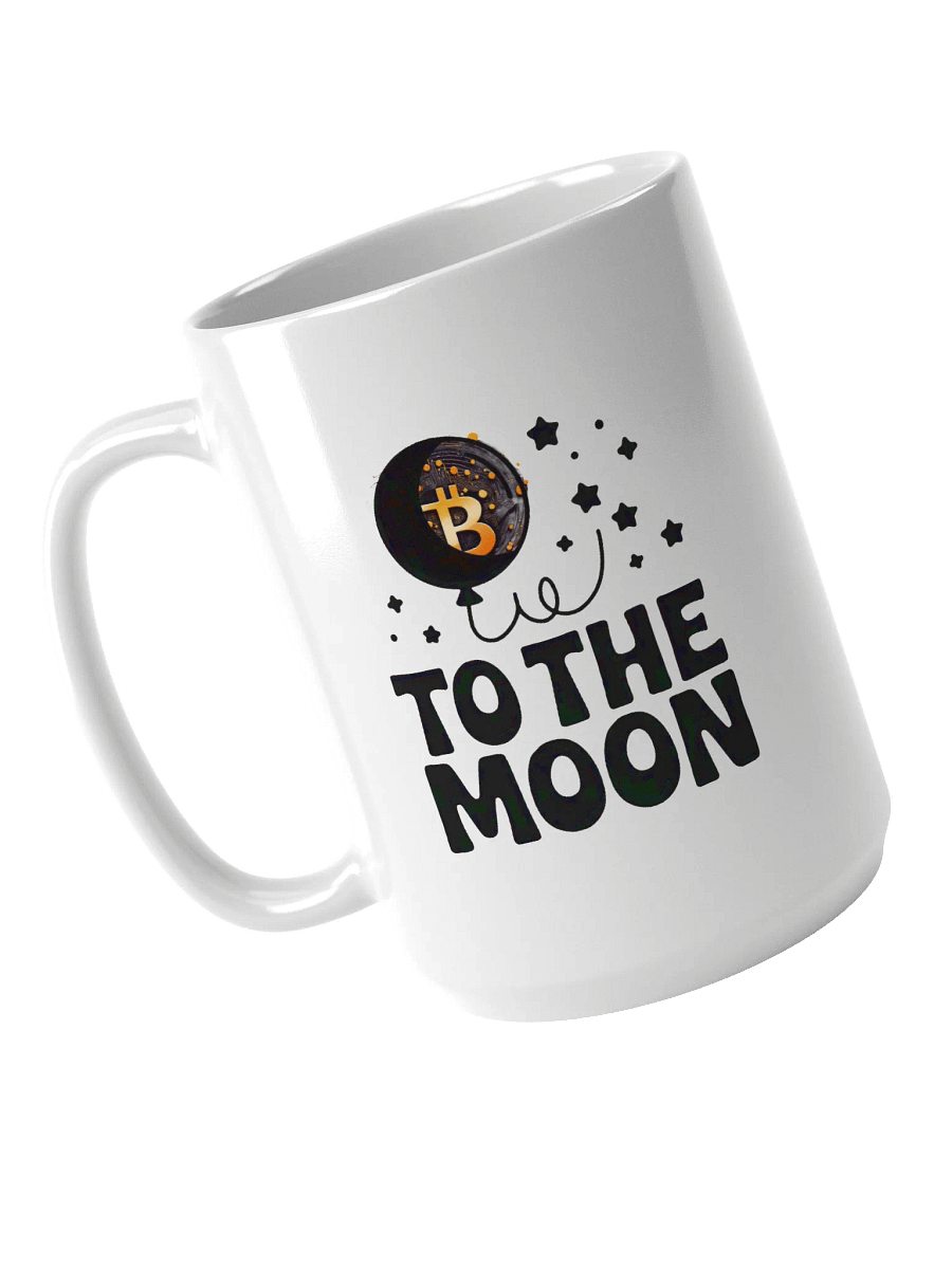 Bitcoin To The Moon Mug, Crypto Gift for Traders, Coffee Crypto Cup product image (3)