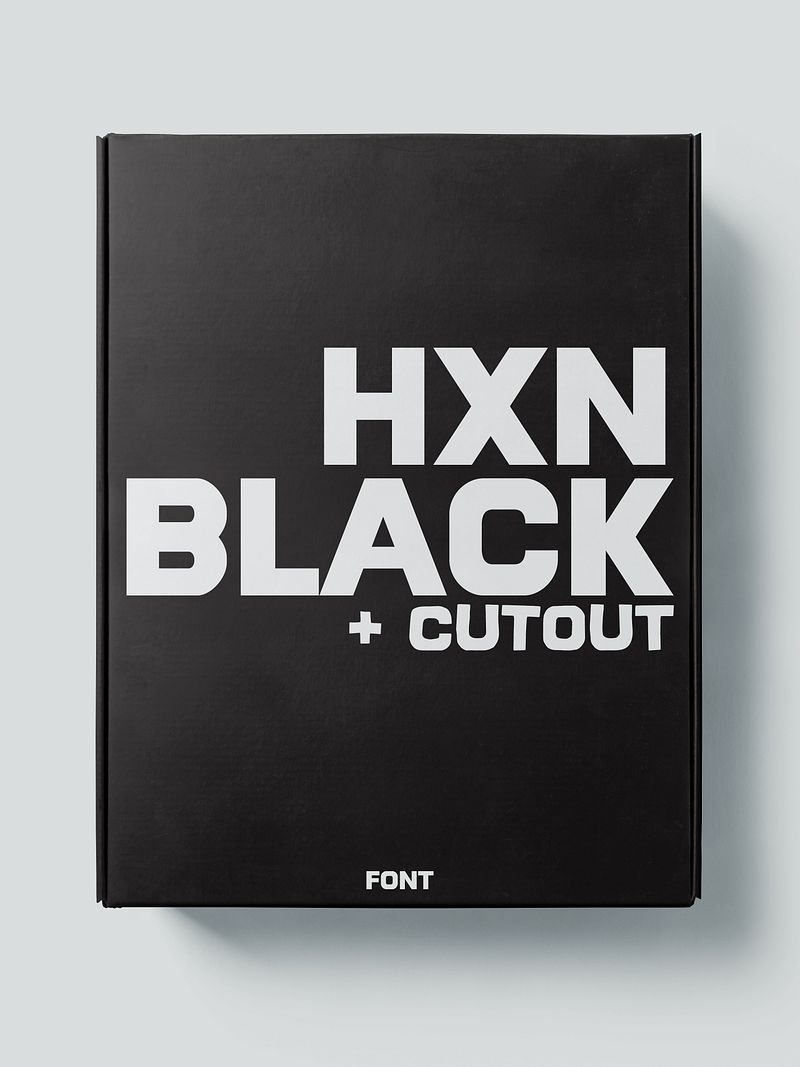 HXN - Typeface
