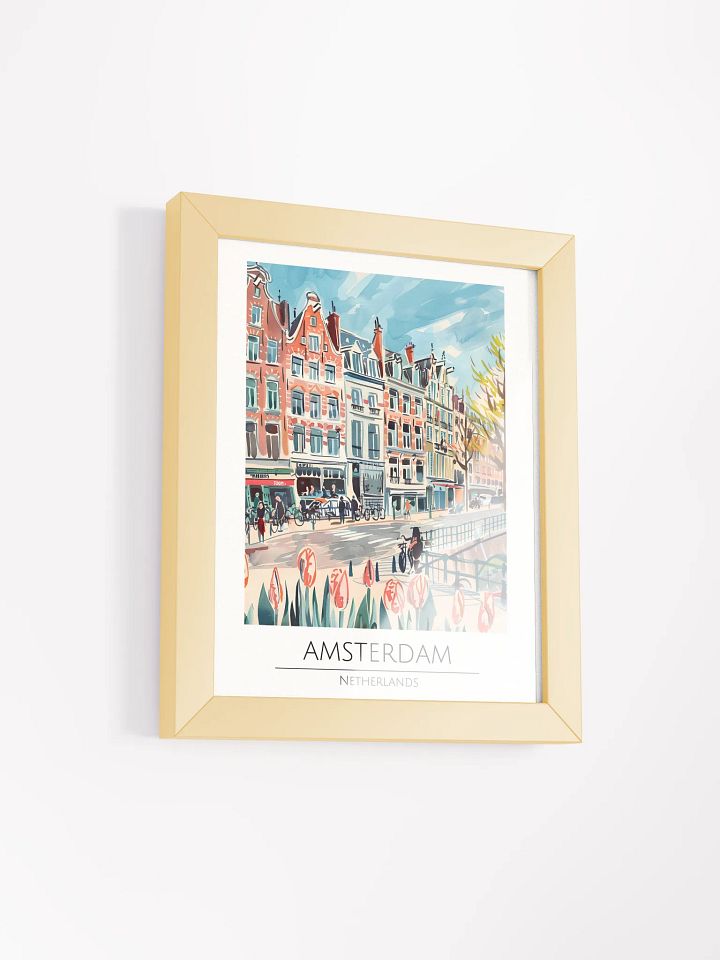 Amsterdam Netherlands Framed Travel Poster product image (2)