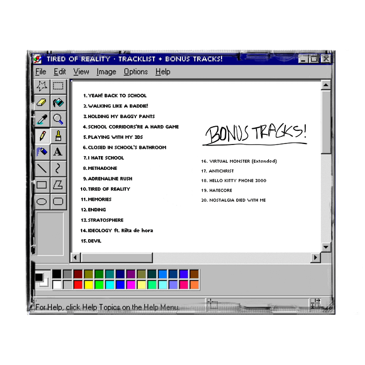 Davhey - TIRED OF REALITY (Deluxe Compact Disc) product image (2)
