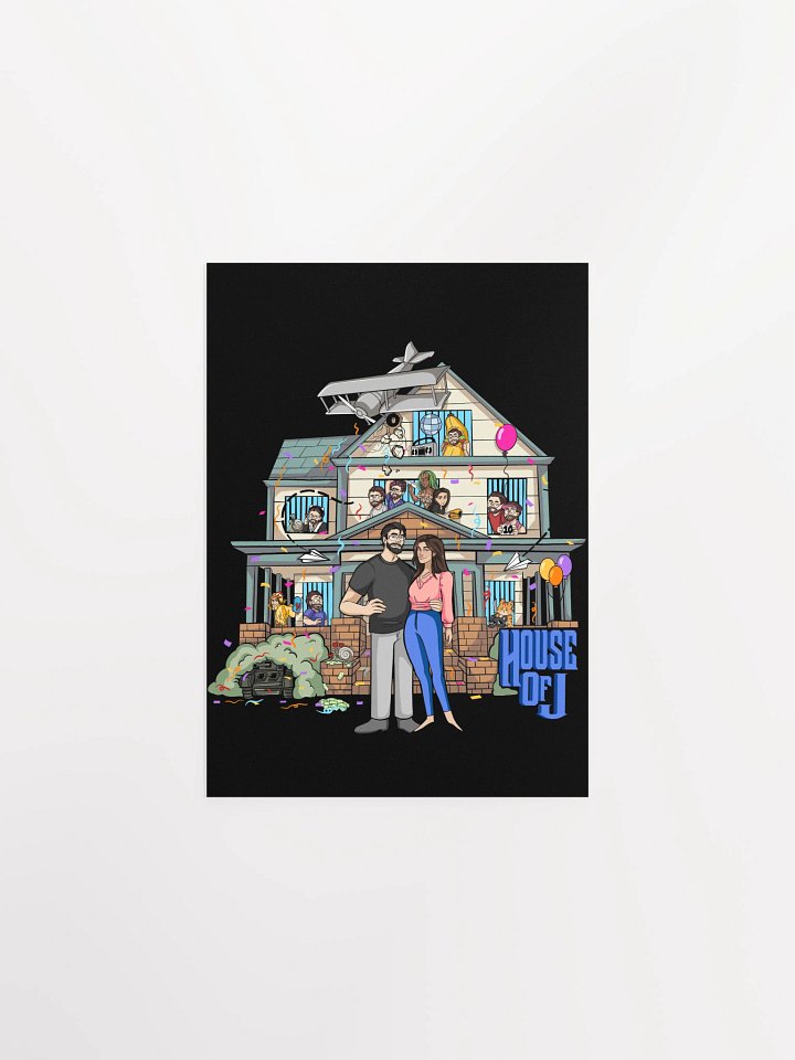 "Full House of J" Poster (Dark) product image (6)
