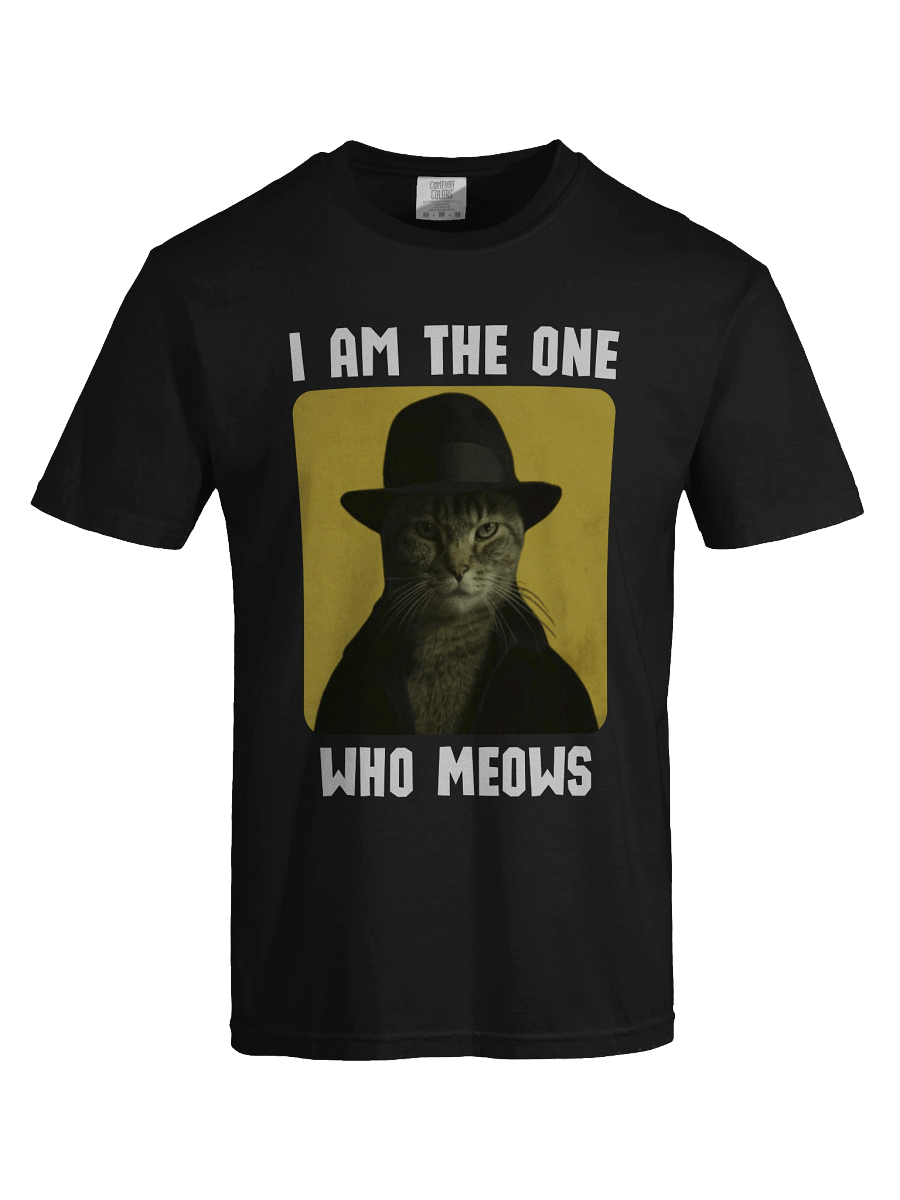 I am the one who meows-Tee product image (25)