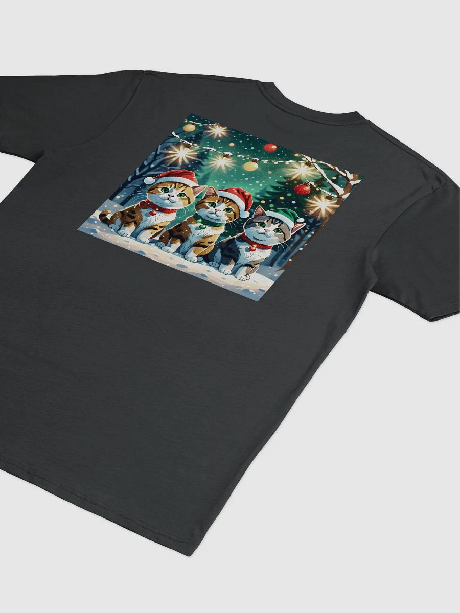 Santa Paws Festive Feline Trio Tee product image (4)