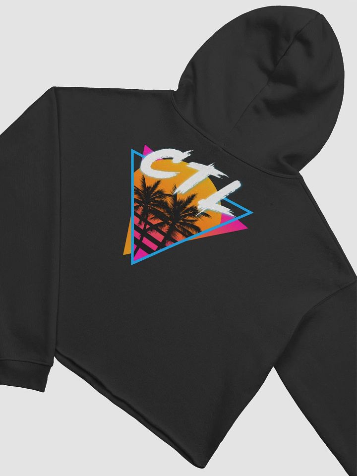 CTL LA Logo Fleece Crop Hoodie product image (1)
