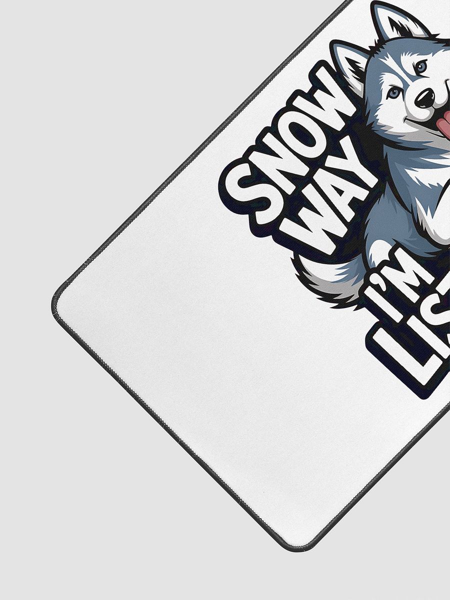 Snow Way Husky Desk Mat product image (3)