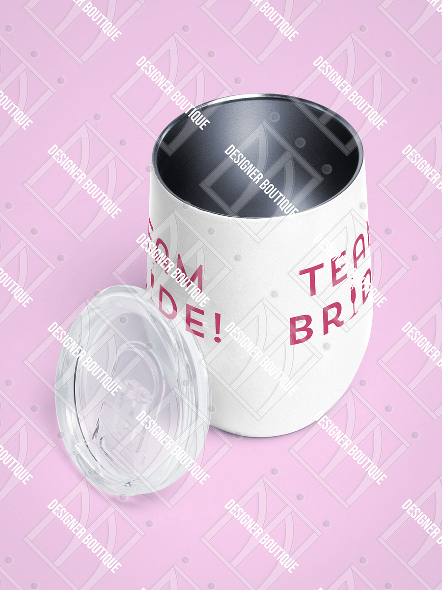Team Bride Wine Tumbler product image (5)
