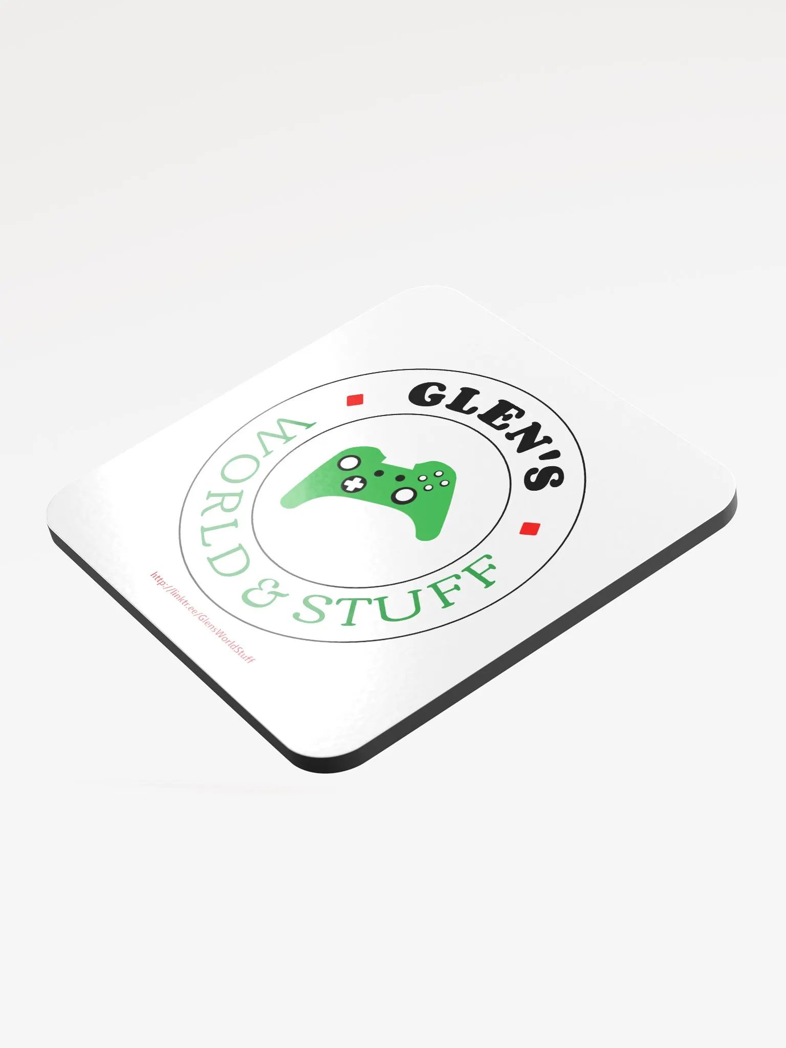 Glen's World & Stuff Glossed Coaster product image (3)