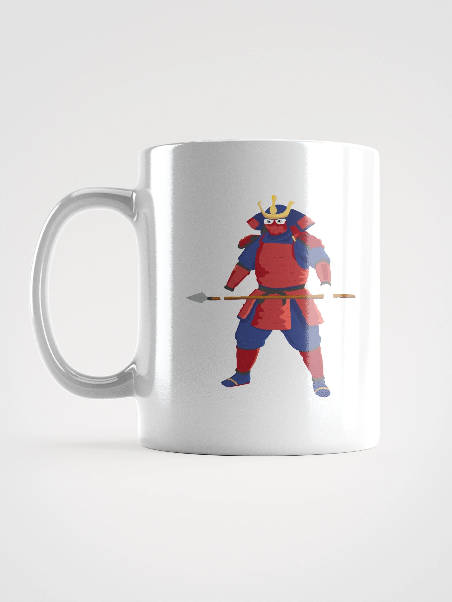 Samurai Wojak Strength Funkmation Cartoon Colorful Style Mug product image (2)