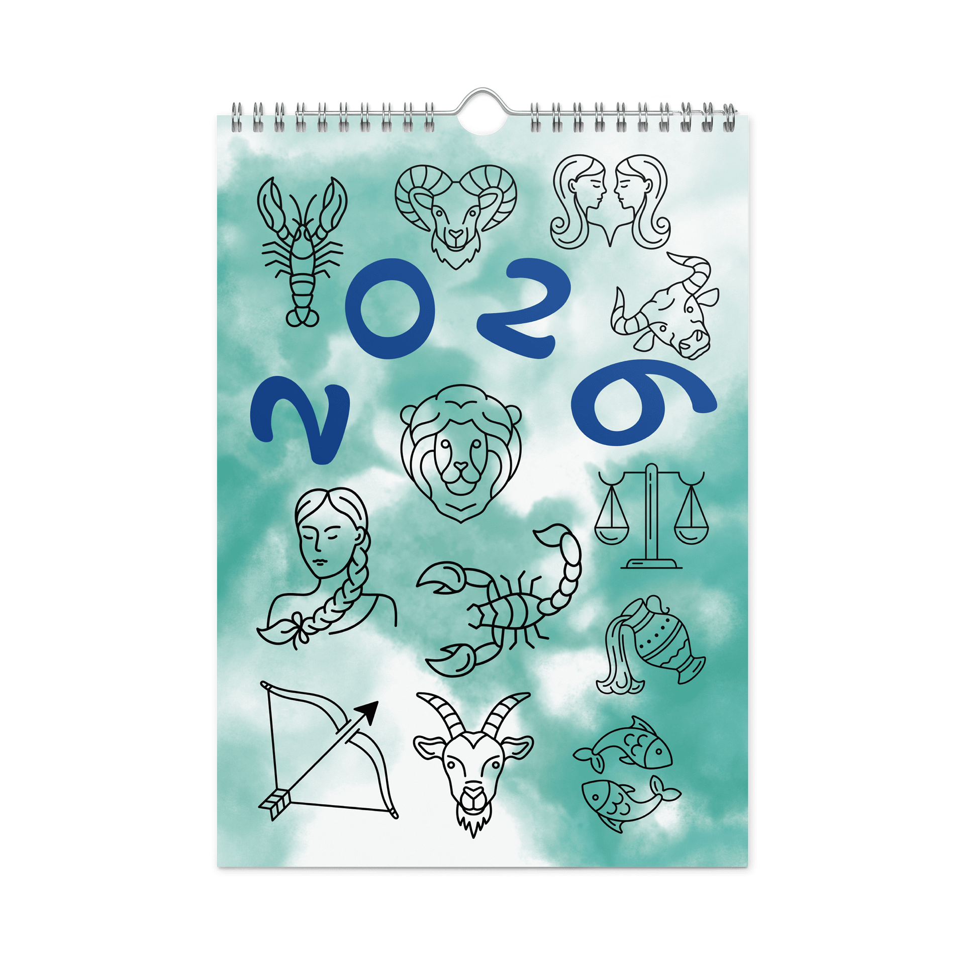 2026 Zodiac Wall Calendar product image (3)